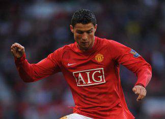 Cristiano Ronaldo esordio Manchester United