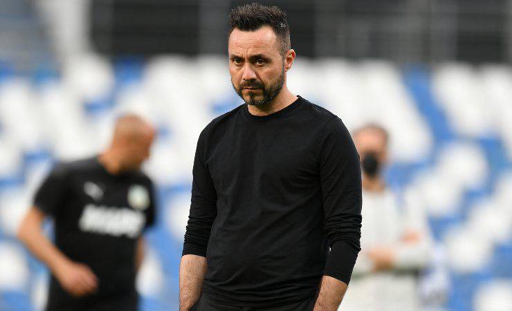 de zerbi, ex allenatore Sassuolo