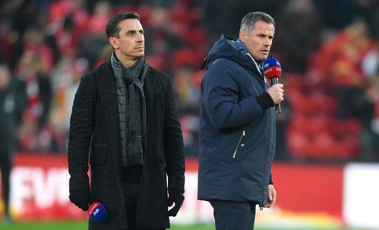 gary neville e jamie carragher a sky 