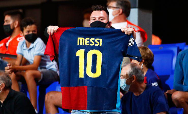 Maglia Messi al Barcellona