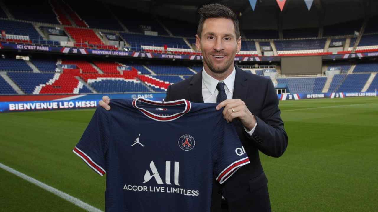 Messi PSG Ufficiale