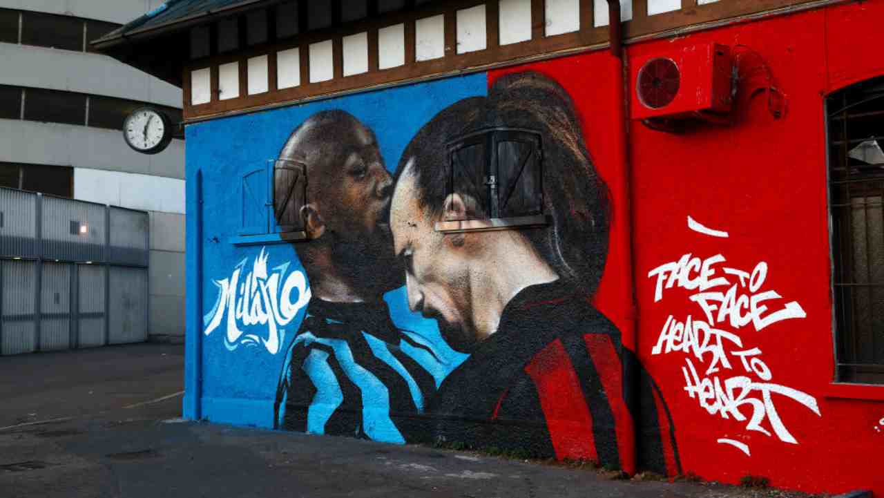 Lukaku Murales Tifosi Inter