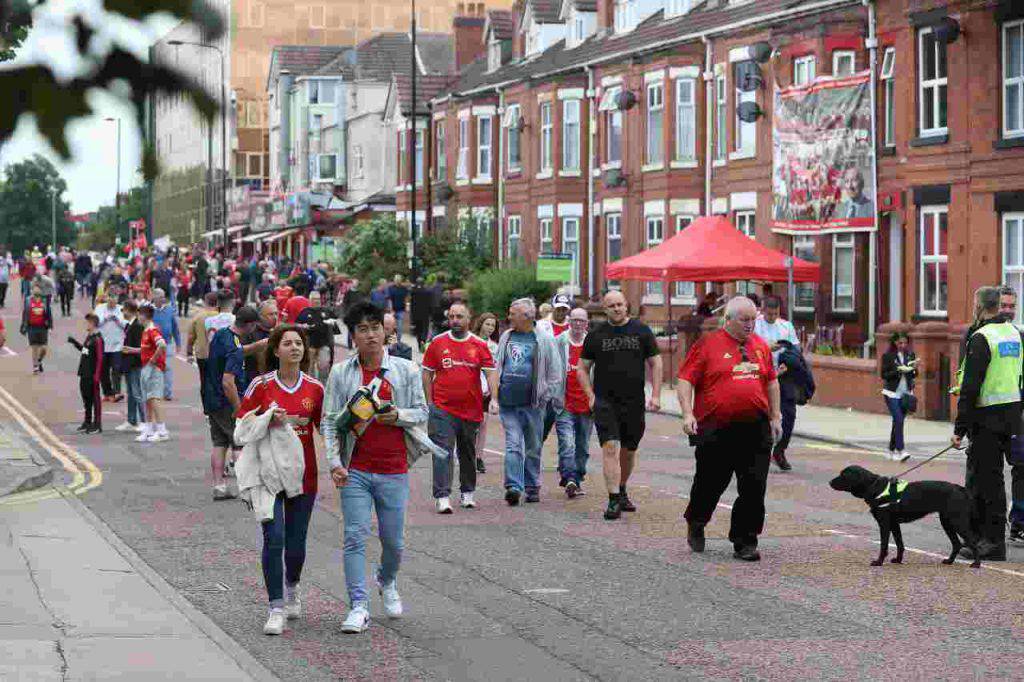 Tifosi Manchester United Leeds