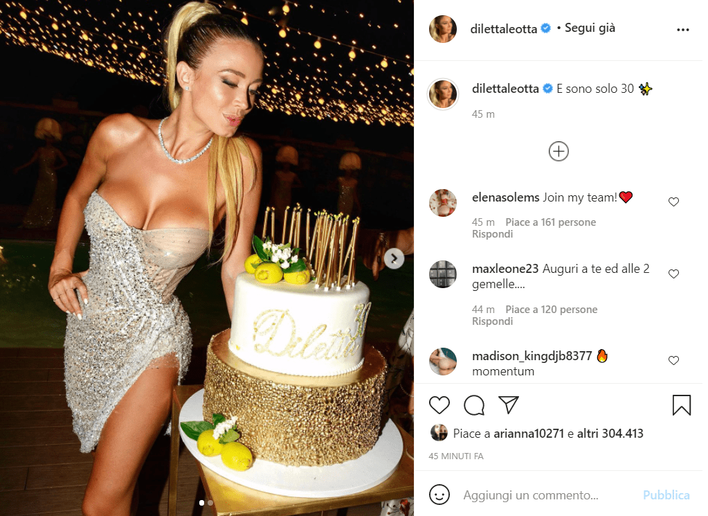 diletta leotta compleanno