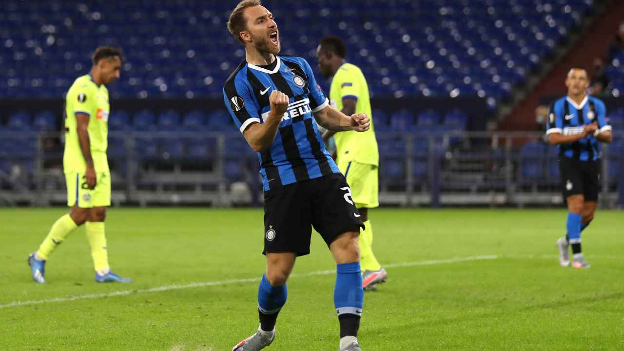 Christian Eriksen, il gesto a sorpresa che ha commosso l'Inter