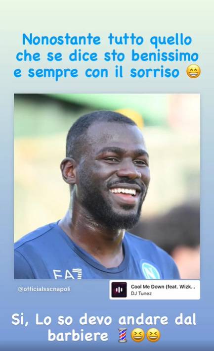 Koulibaly, le condizioni del difensore