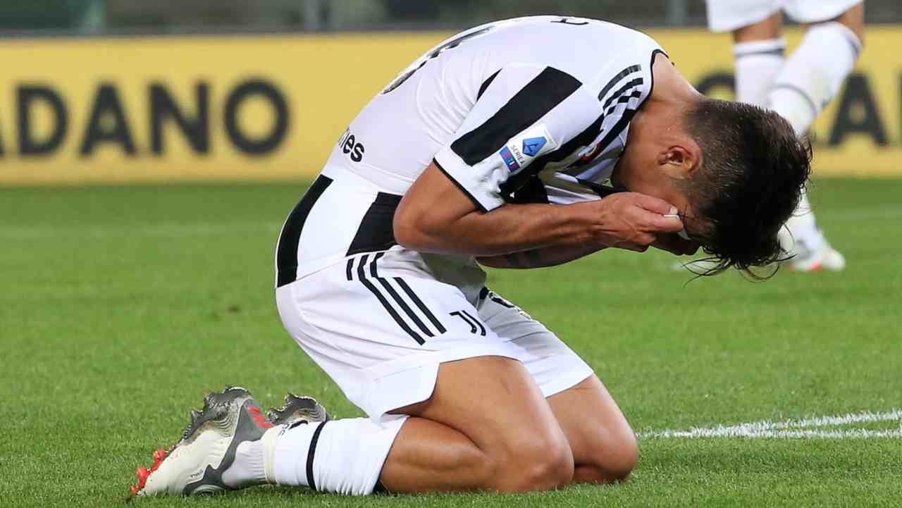 Dybala Infortunio