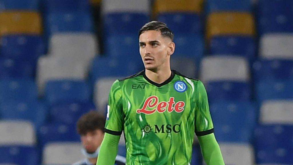 Alex Meret portiere del Napoli