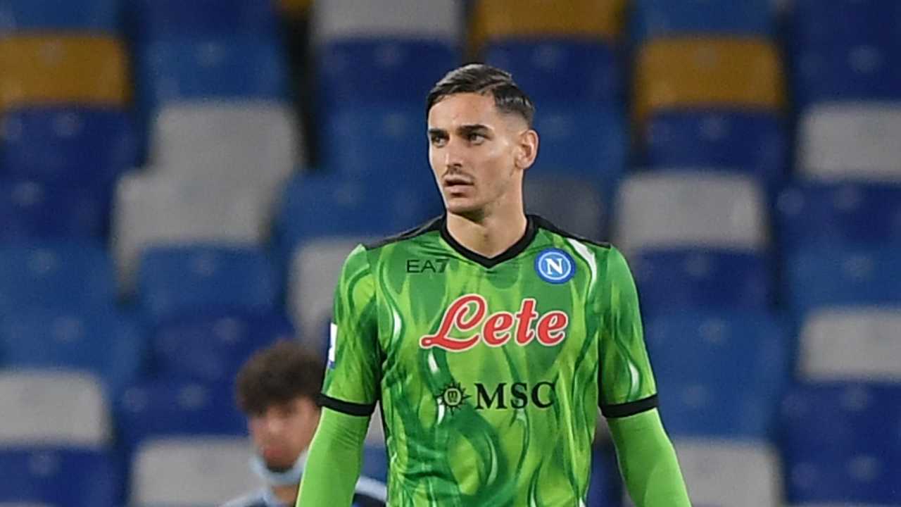 Alex Meret portiere del Napoli