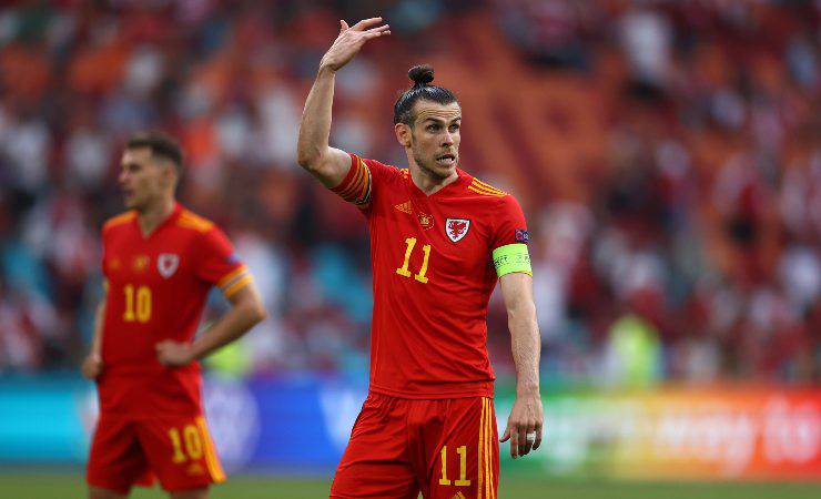 Gareth Bale con la Nazionale del Galles