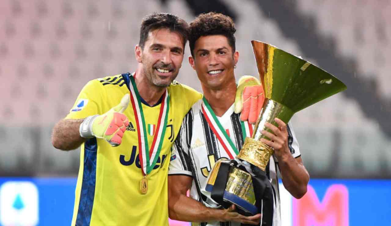 Buffon Cristiano Ronaldo