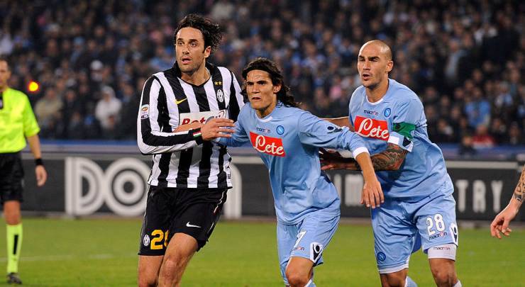 Cavani Napoli-Juventus 