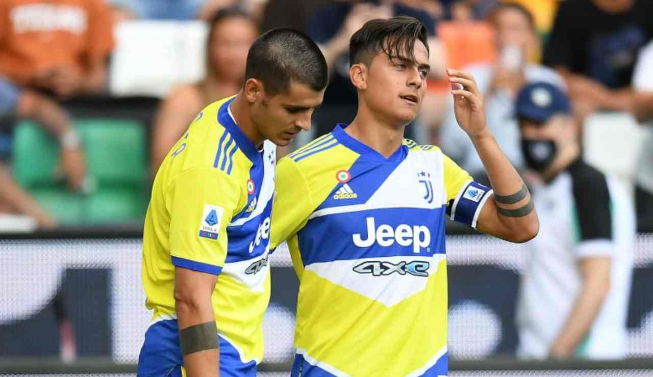 Juve-Roma Dybala Morata