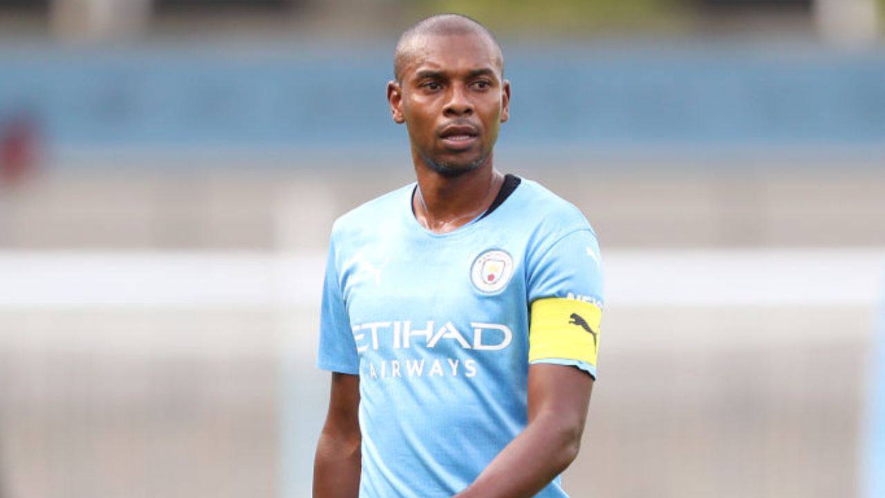 Fernandinho Cristiano Ronaldo Man City