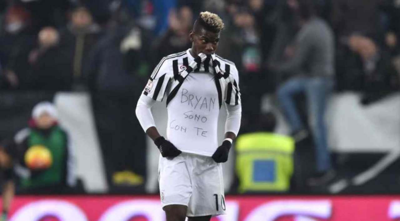 La dedica di Pogba a Bryan Dodien 