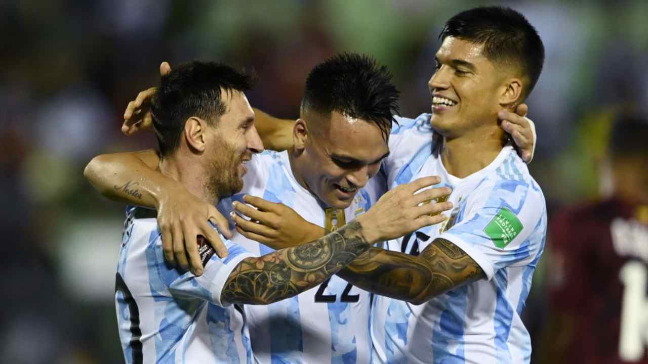 Argentina Venezuela Lautaro Martinez Correa