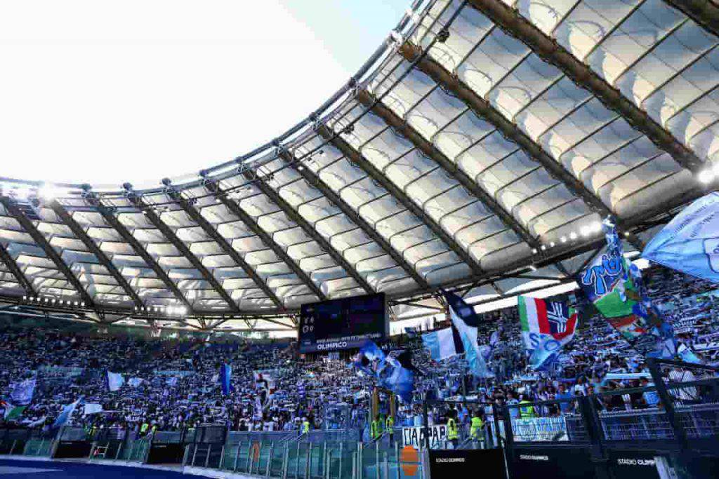 Lazio-Roma, le migliori coreografie (Getty Images)