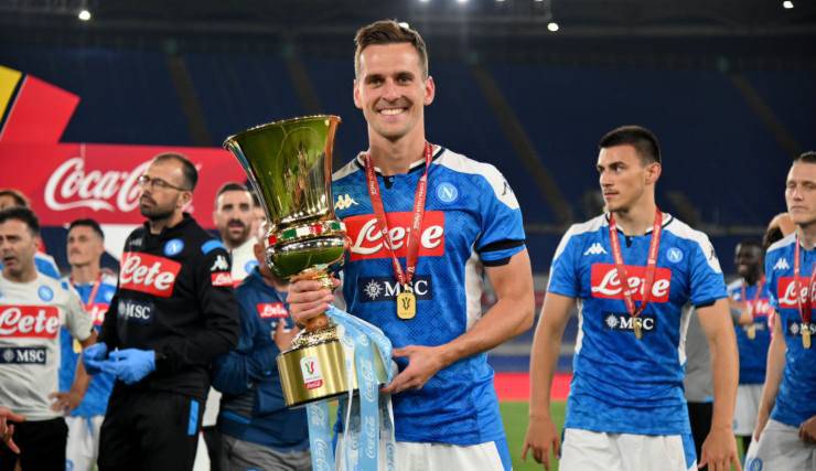 Napoli-Juve Milik 