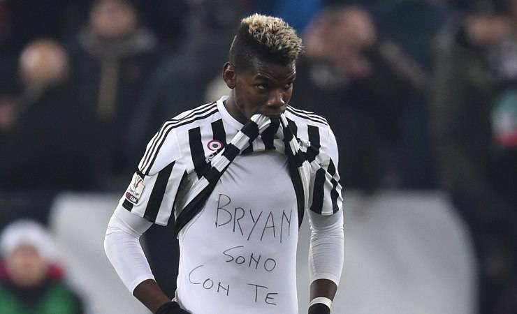 Paul Pogba dedica gol a Bryan Dodien