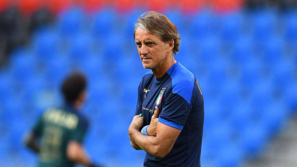 Roberto Mancini, allenatore della Nazionale