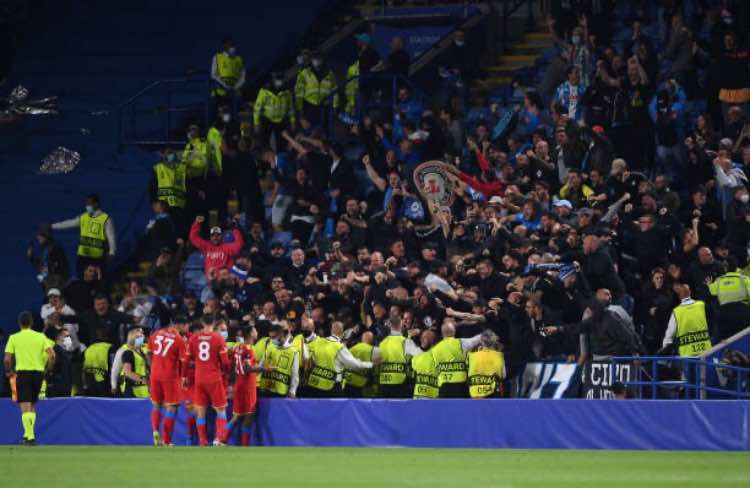 Leicester Napoli tifosi 