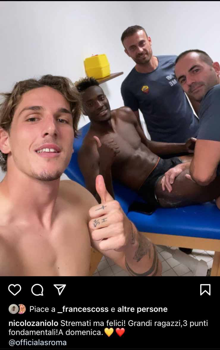 Zaniolo Instagram 