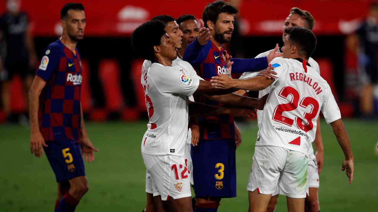 Liga Siviglia Barcellona