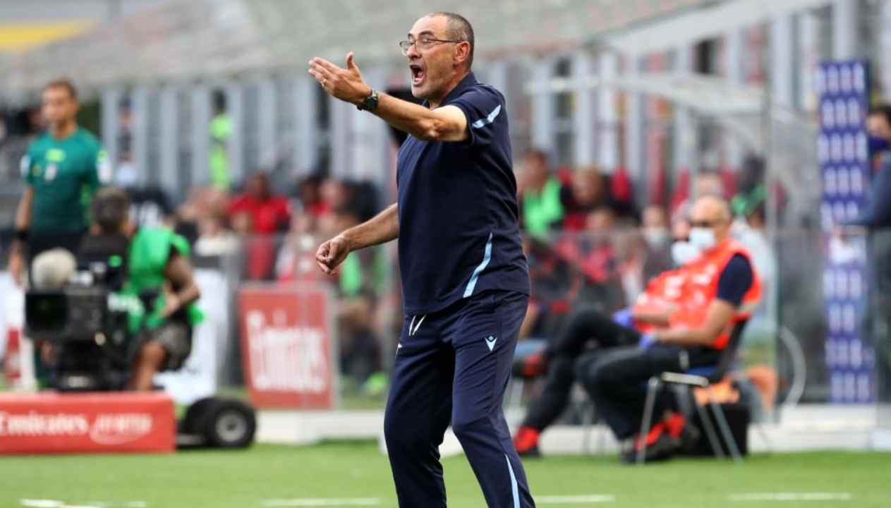 Sarri in Milan Lazio