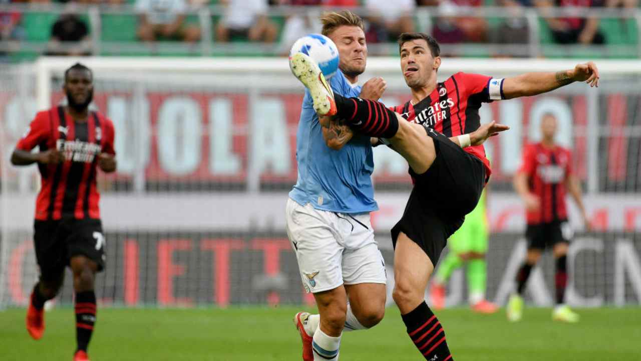 Moviola Milan-Lazio, rigore per i rossoneri: fallo di Immobile, l'analisi