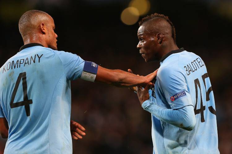 Balotelli Kompany