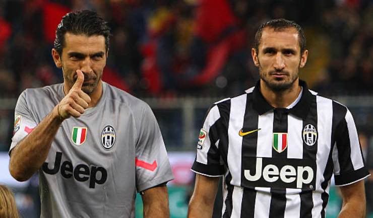 Buffon Chiellini Juve 