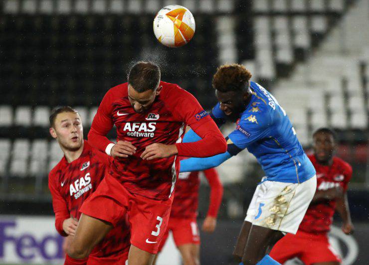 Chatzīdiakos con la maglia dell'AZ Alkmaar