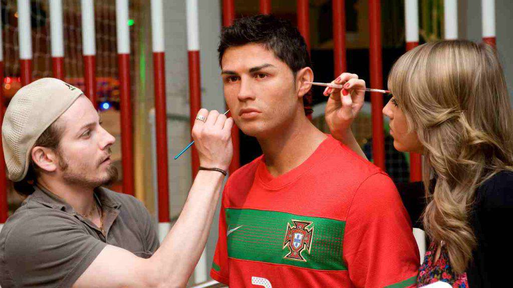 Statua di Cristiano Ronaldo al Madame Tussauds