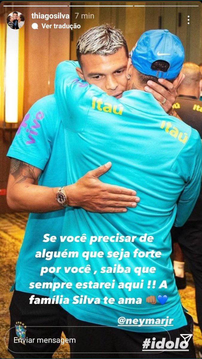 Neymar vuole lasciare il Brasile, il messaggio di Thiago Silva