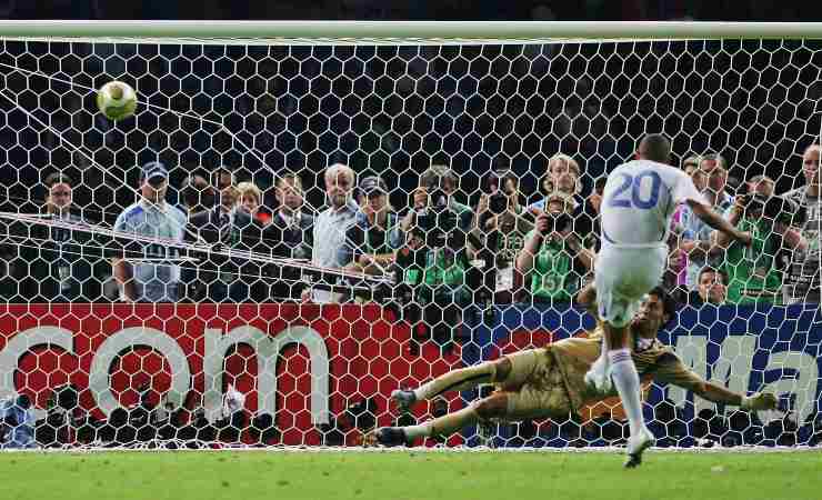 L'errore di Trezeguet ai rigori della finale dei Mondiali