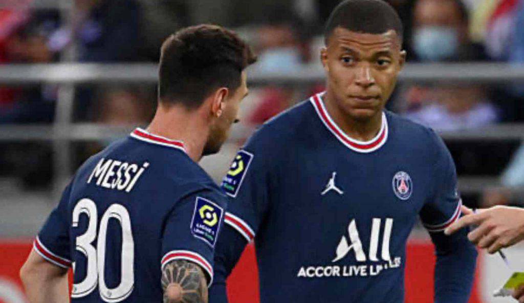 Messi Mbappé PSG