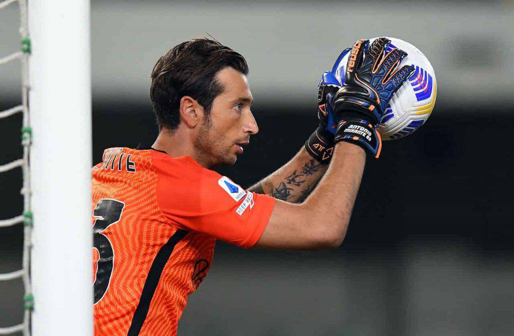 Mirante aneddoto particolare per il portiere (Getty Images)