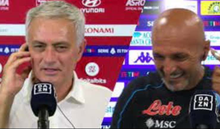 José Mourinho e Luciano Spalletti 