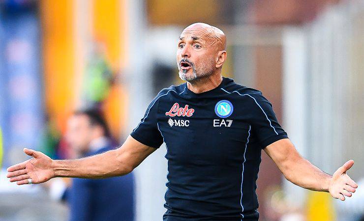 Spalletti, allenatore del Napoli