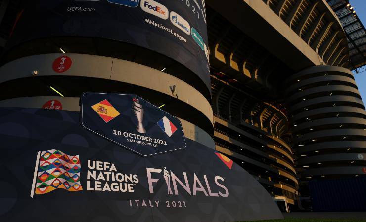 Stadio San Siro pronto per la finale di Nations League 