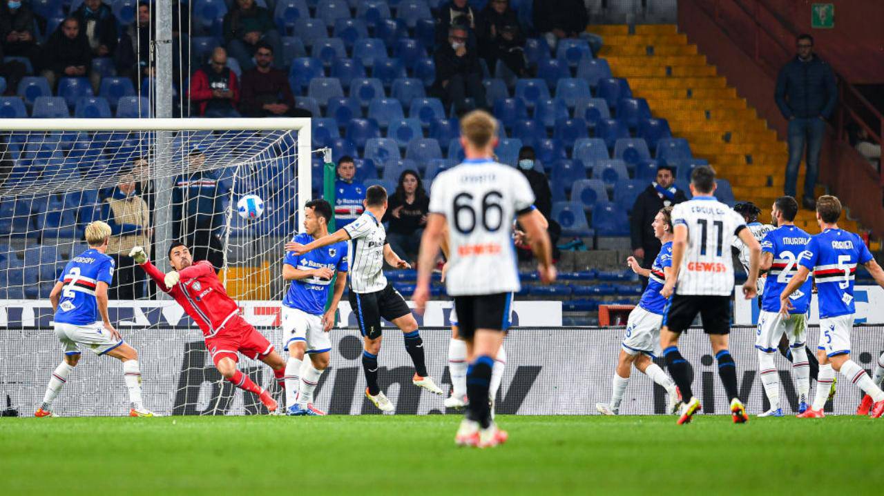 Guarda gli highlights della sfida di Serie A Sampdoria-Atalanta, con Gasperini che è squalificato nel giorno della sua 200ma da allenatore dei nerazzurri