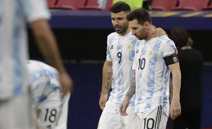 Aguero e Messi 