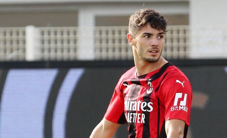 Brahim Diaz, centrocampista del Milan 