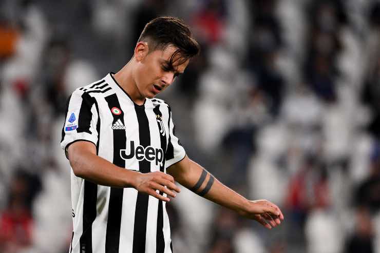 Paulo Dybala infortunio