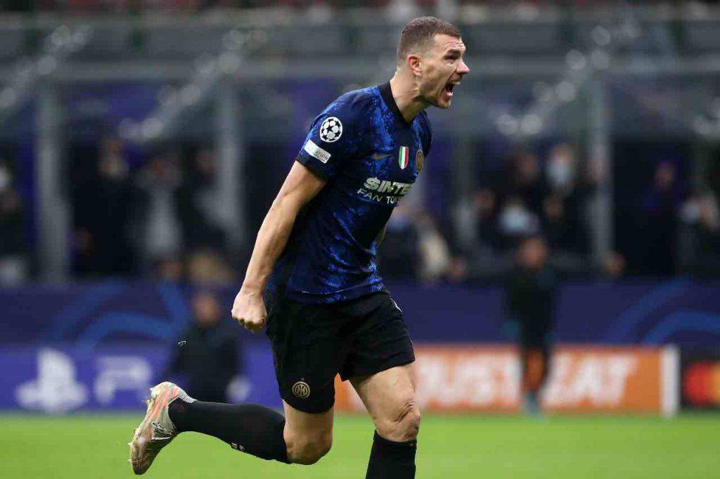 Dzeko uomo gol Inter (Getty Images)