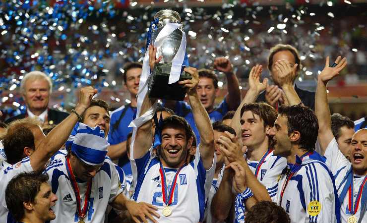 Grecia campione d'Europa nel 2004 