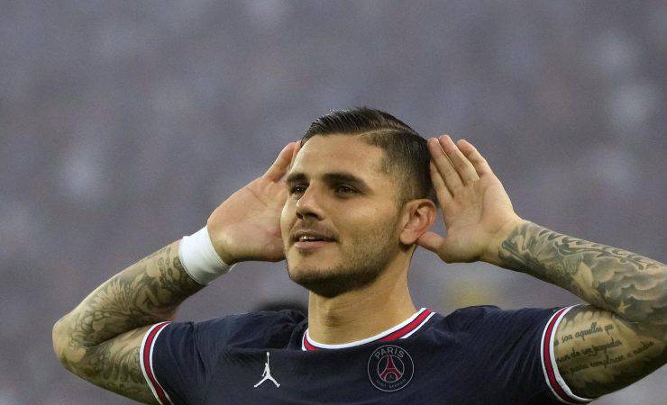 Icardi, attaccante del PSG