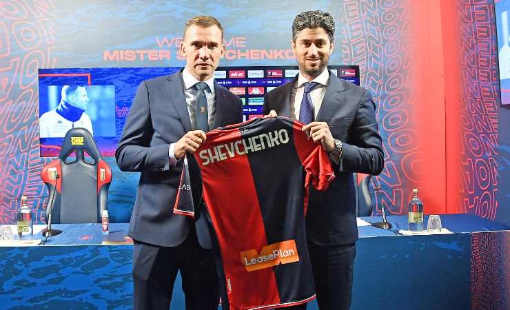 La presentazione di Andriy Shevchenko