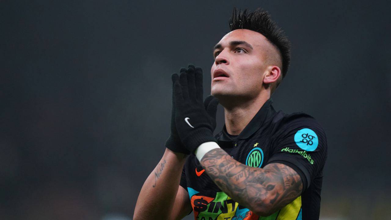 Inter Napoli Lautaro Martinez