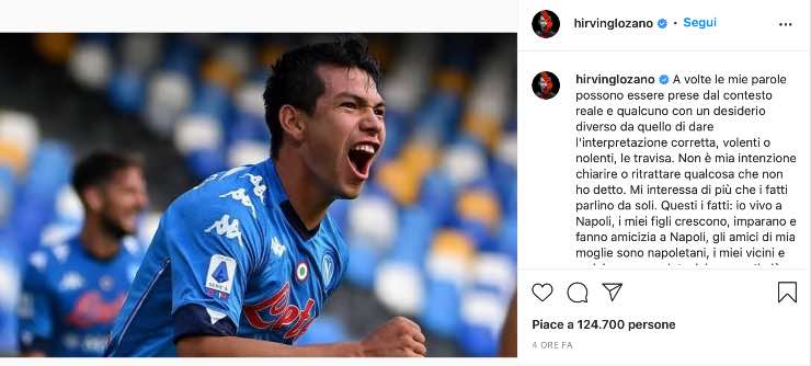 Hirving Lozano Napoli